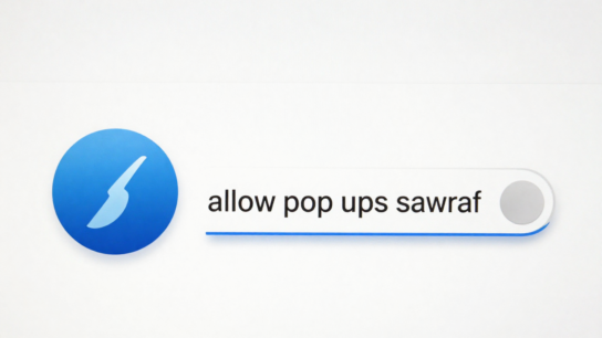 allow pop ups safari