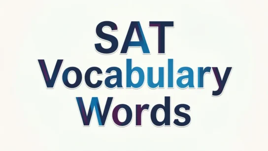 SAT Vocabulary Words