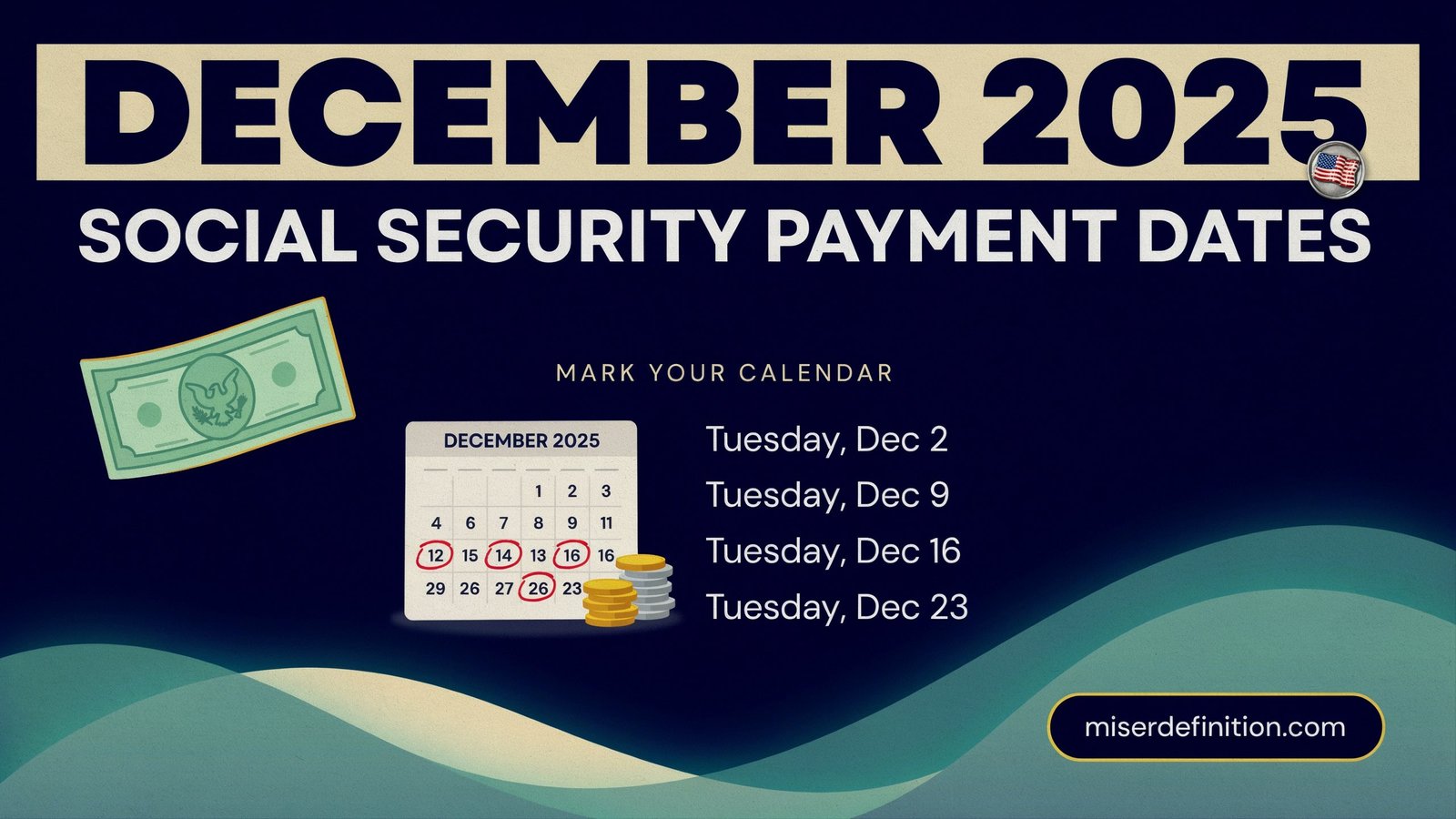 December 2025 Social Security Payments