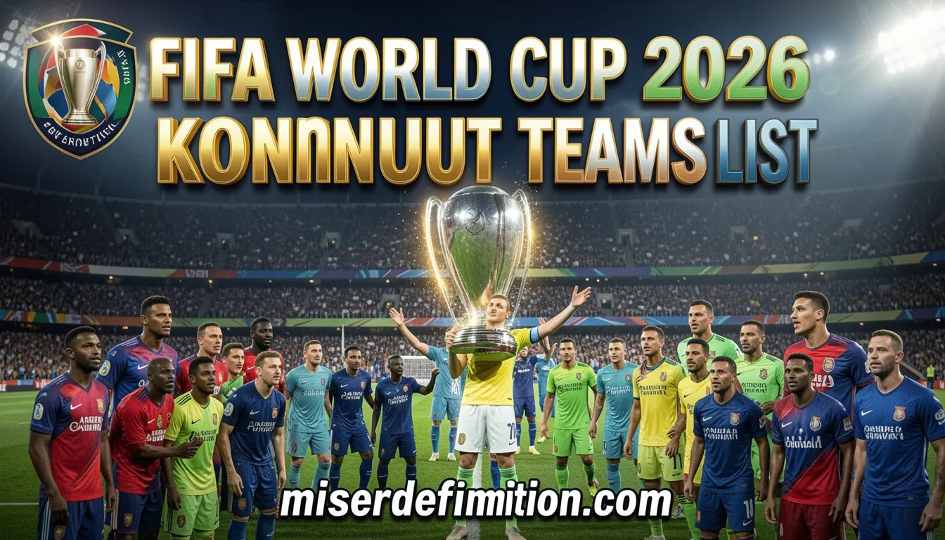 fifa world cup 2026 knockout teams list