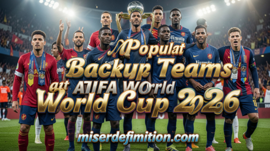 Most Popular Backup Teams at FIFA World Cup 2026