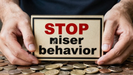 how to stop miser behavior