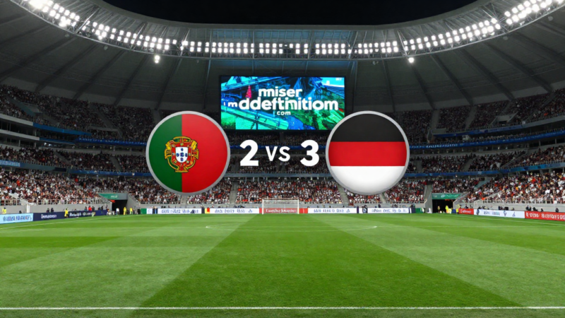 Portugal vs Alemania: A Comprehensive Match Analysis 2026