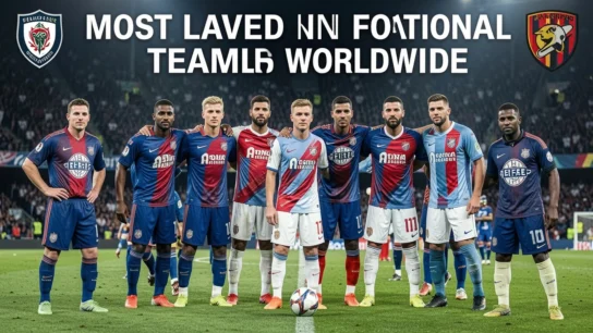 Most Loved National Football Teams Worldwide