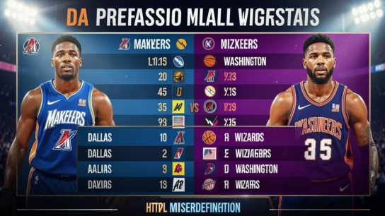 dallas mavericks vs washington wizards match player stats