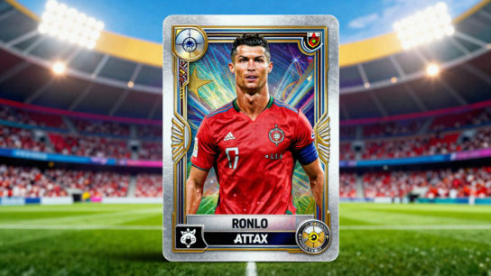 Ronaldo Match Attax Card