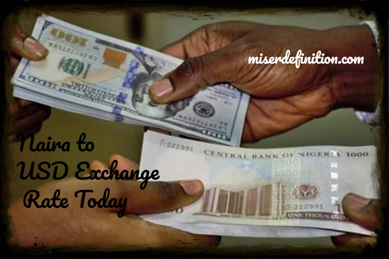 Naira to USD Exchange Rate Today