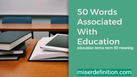 education terms term 50 meaning