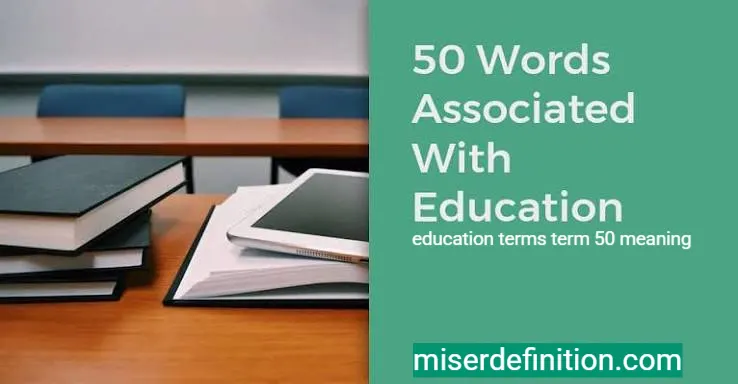 education terms term 50 meaning