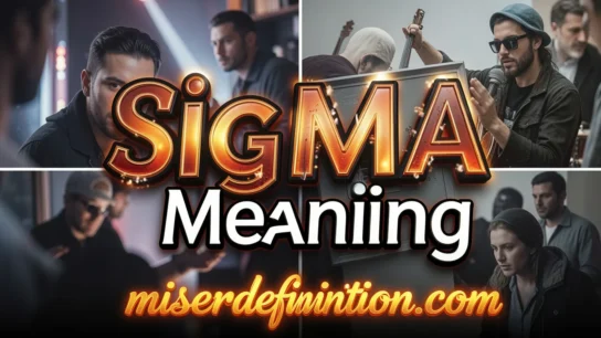 sigma meaning