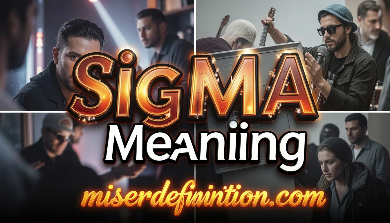 sigma meaning