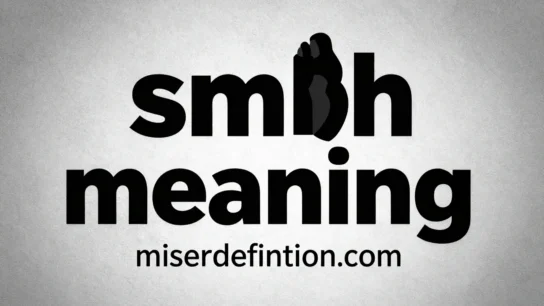 smh meaning