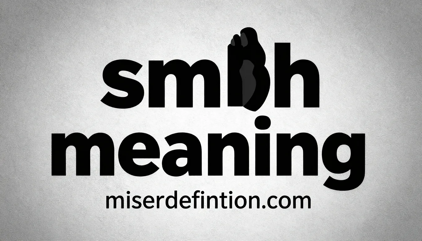 smh meaning
