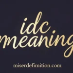 IDC Meaning: The Simple Truth Behind This Slang in 2026
