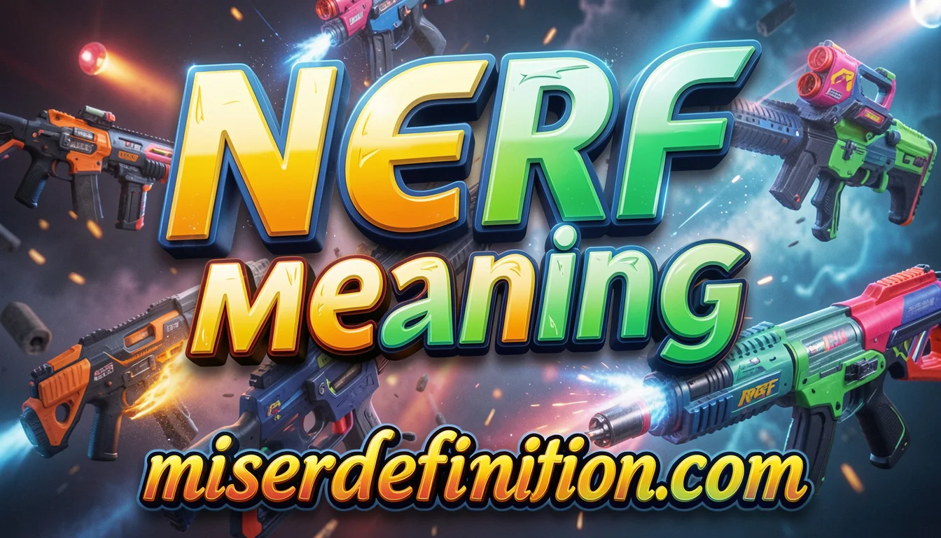 nerf meaning