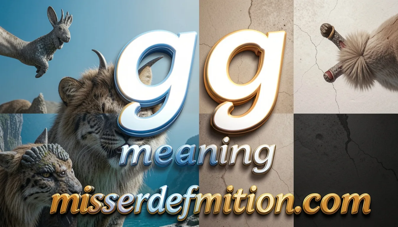 gg meaning
