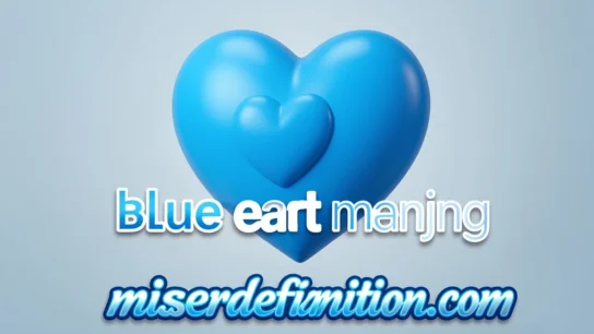 blue heart emoji meaning
