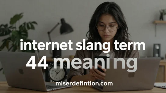 internet slang term 44 meaning