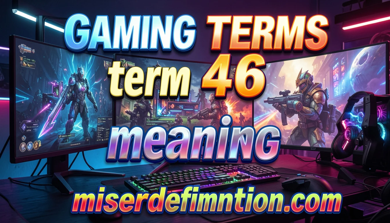 gaming terms term 46 meaning