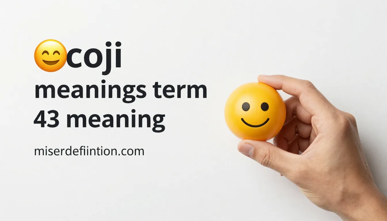 emoji meanings term 43 meaning