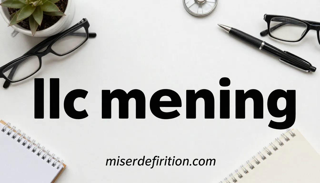 llc meaning