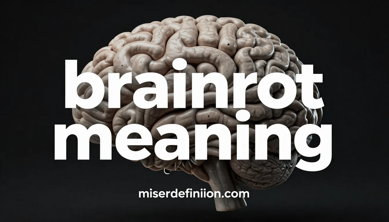brainrot meaning