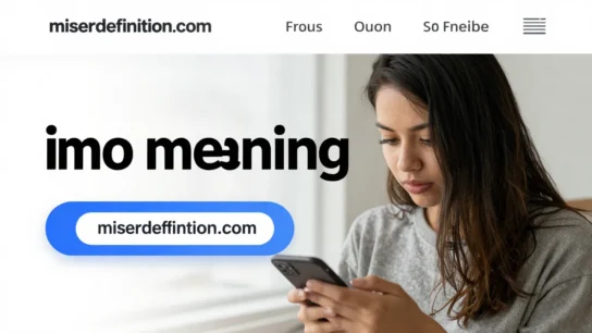 imo meaning