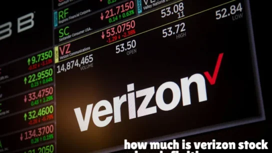 how much is verizon stock